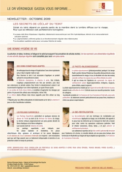 NewsLetter - N°1